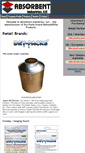 Mobile Screenshot of absorbentindustries.com